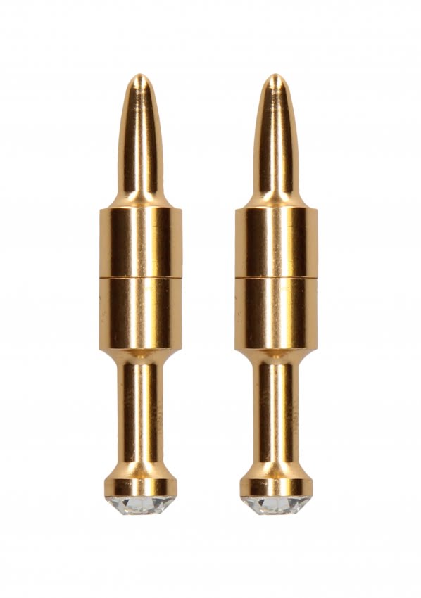 Ouch - Magnetische Tepelklemmen - diamant pen - Goud