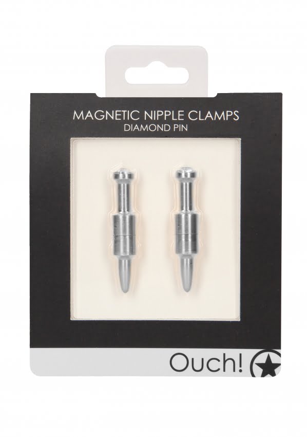 Ouch-Magnetische-Tepelklemmen-diamant-pen-Zilver-1