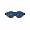 Ouch Oogmasker van denim Ruwe denimstijl - Blauw