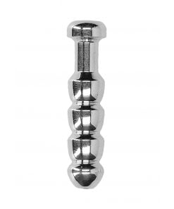 Ouch - Urethral Sounding - Geribbelde Holle Penis Plug 11 mm