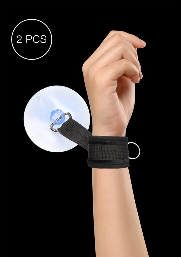 Ouch - Verstelbare handboeien met zuignap