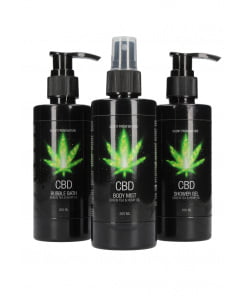 CBD - Bad en douche - Verzorgingsset - Groene thee hennepolie