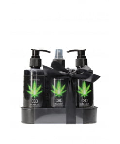 CBD - Bad en douche - Verzorgingsset - Groene thee hennepolie