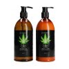 CBD - Bad en douche - Luxe verzorgingsset - Groene thee hennepolie