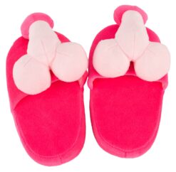 Penis Pantoffels in het Roze