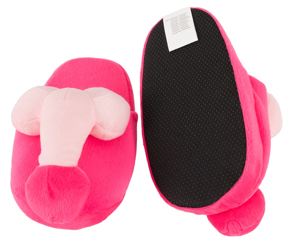 Penis Pantoffels in het Roze