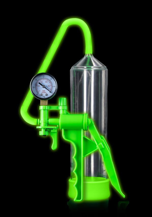 Penispomp met drukmeter