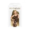 Penthouse - Miss Curvy Catsuit - zwart