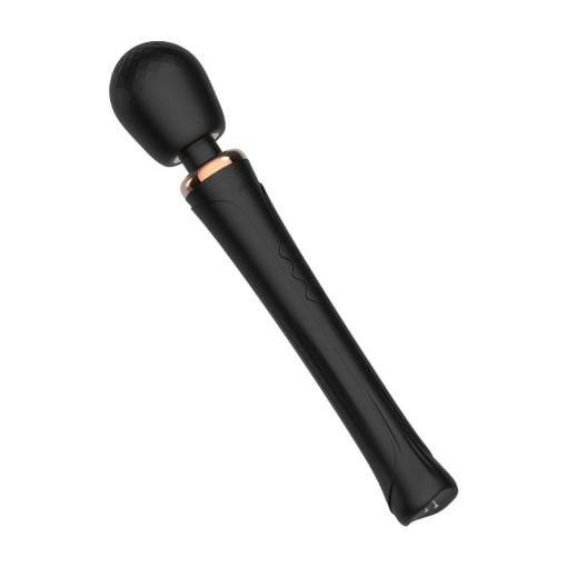 Pixey Aqua Wand vibrator - Zwart