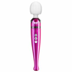 Pixey Deluxe Oplaadbare Wandvibrator – Pink Chrome