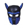 Puppy Play Neopreen Masker - Blauw