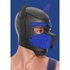 Puppy Play Neopreen Masker - Blauw