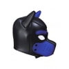 Puppy Play Neopreen Masker - Blauw