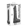 Realrock Vibrator – 23 cm Vibrating Dildo met ballen – Zwart