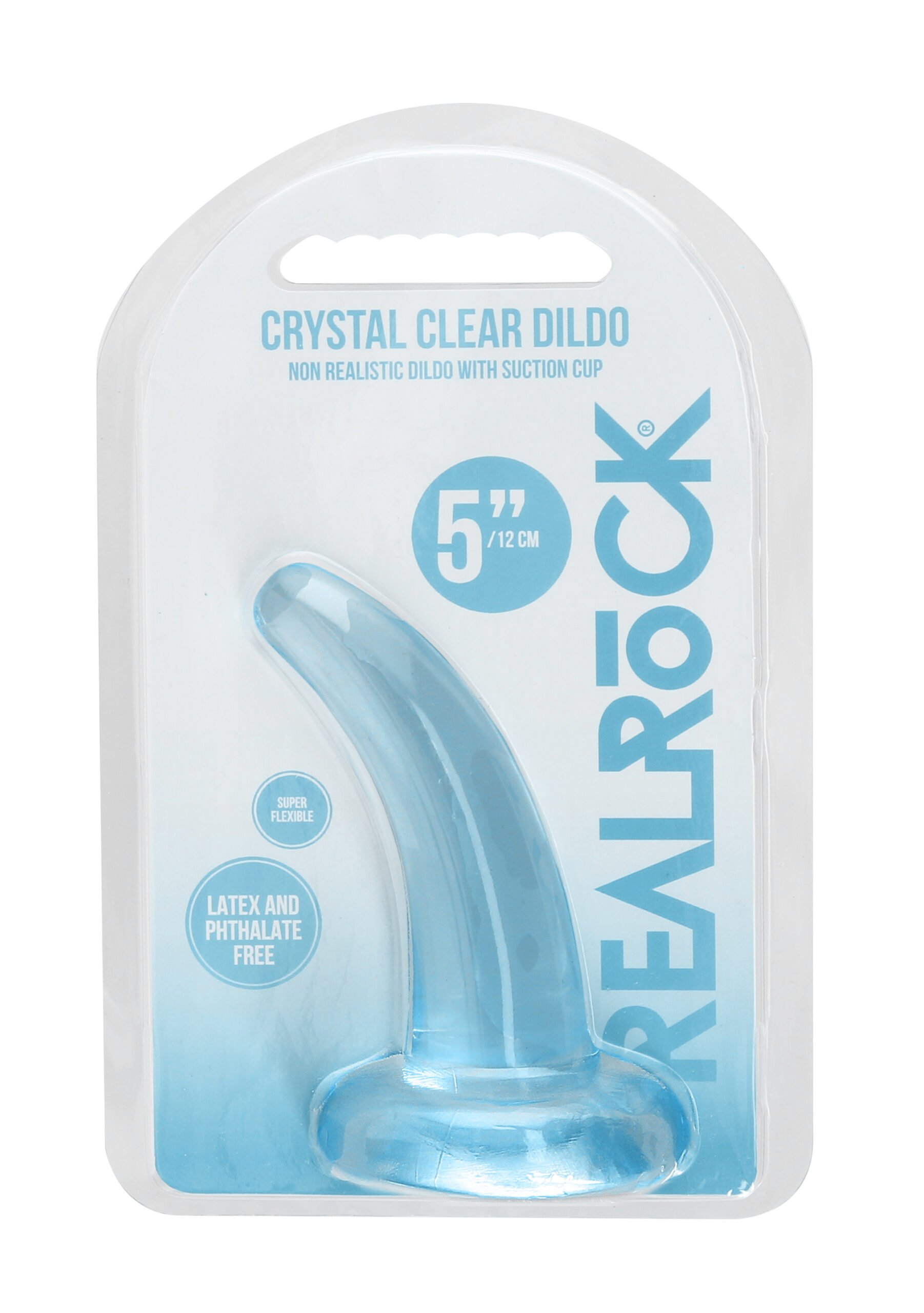 Heldere blauwe dildo Realrock