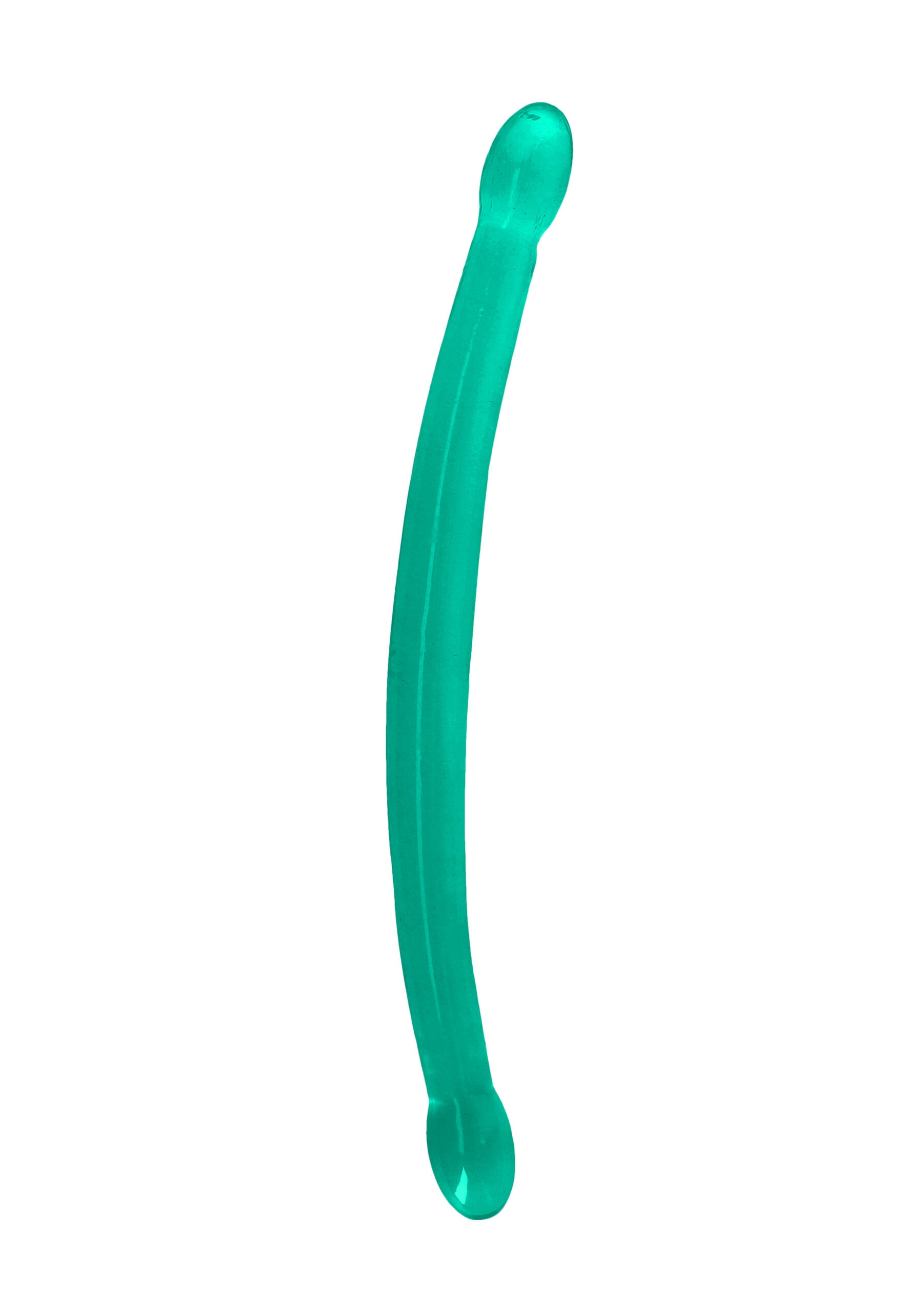 Dubbele Dildo niet realistisch 42 cm - Turquoise