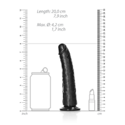 Slim Realistic Dildo met Zuignap - 7 / 18 cm