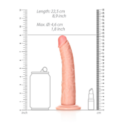 Slank Realistisch Dildo met Zuignap - 8 / 20,5 cm