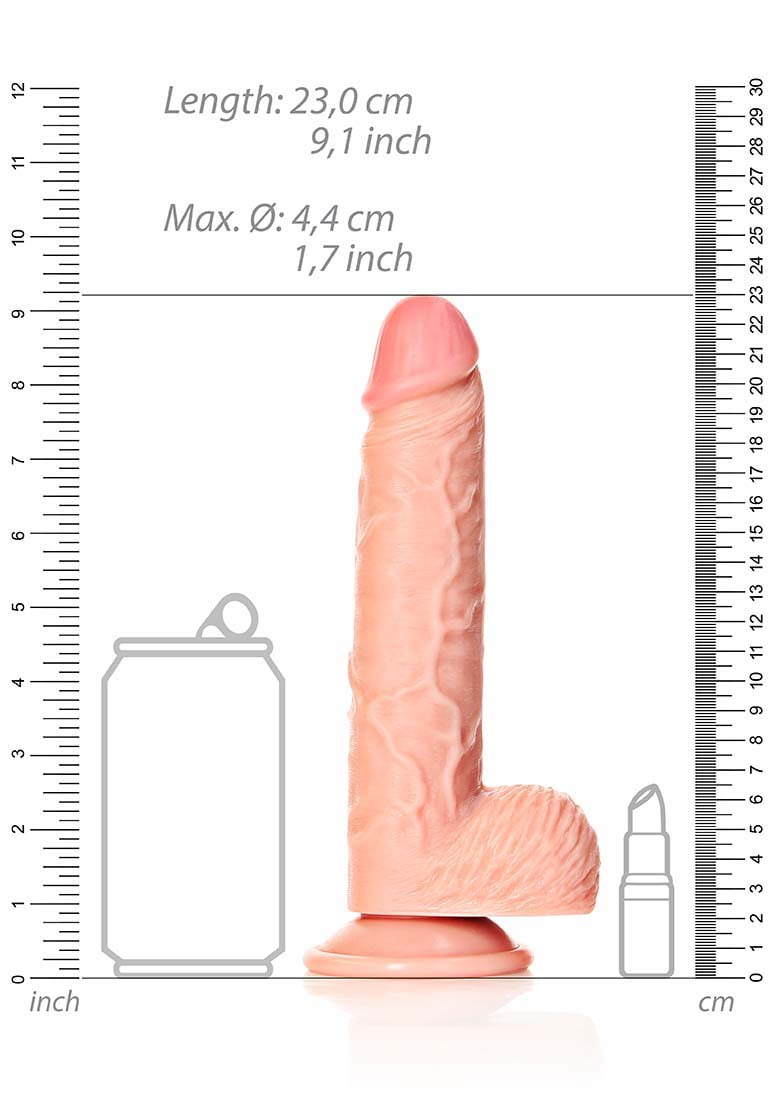 Realrock Realistisch dildo huidskleur