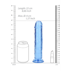 Rechtdoor Dildo met Zuignap - 8'' / 20