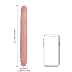 Slim Double Ended Dong 30,5 cm - Flesh