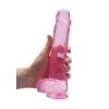 Real Rock - Realistische Dildo met Ballen 25 cm - Roze