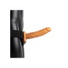 Realistische Holle Strap-on 21 cm met vibratie