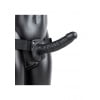 Realistische Holle Strap-on 23 cm met vibratie