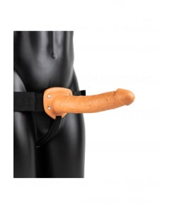 Realistische Holle Strap-on 25 cm met vibratie