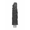 Realrock Vibrator – 25 cm Realistische vibrator – Zwart