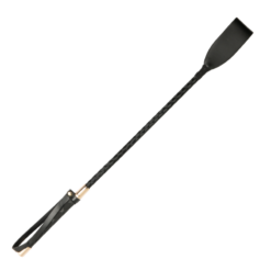 Riding Crop 54 cm – Zwart met Goud
