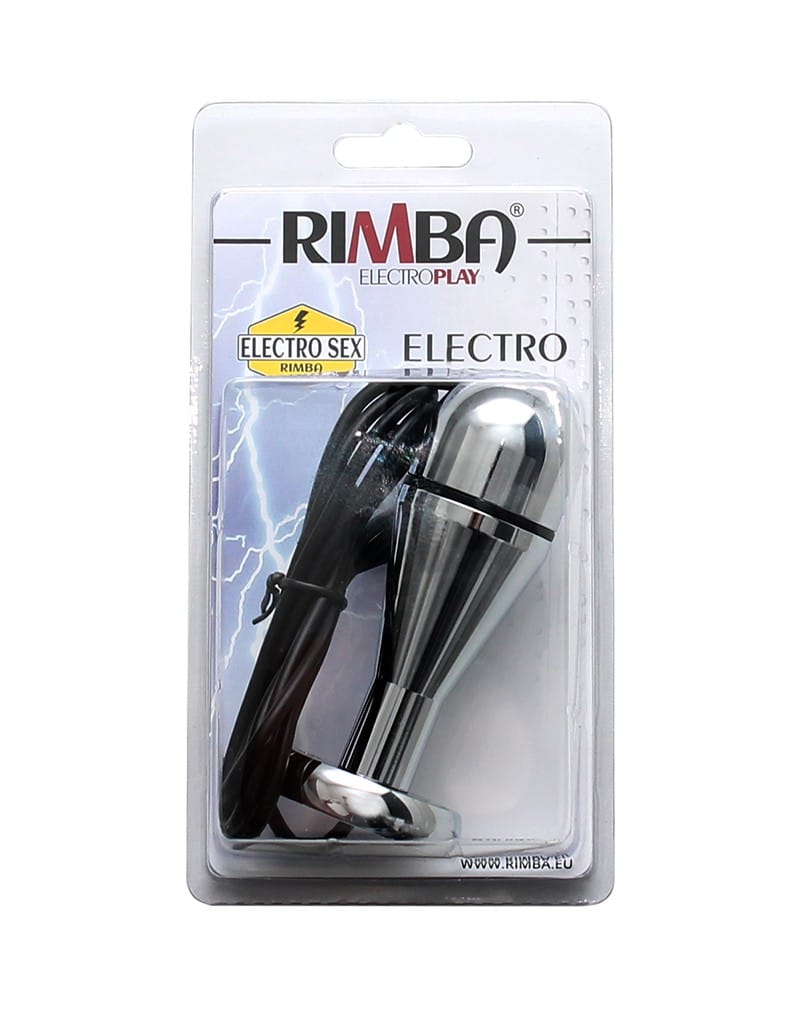 Rimba Electro Sex Ballon Butt plug- bi polair