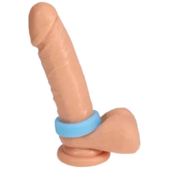 Rock Solid The Big O Cockring Glow in the Dark - Blauw