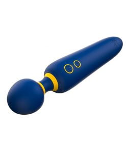 Romp - Flip Wand Vibrator - Blauw