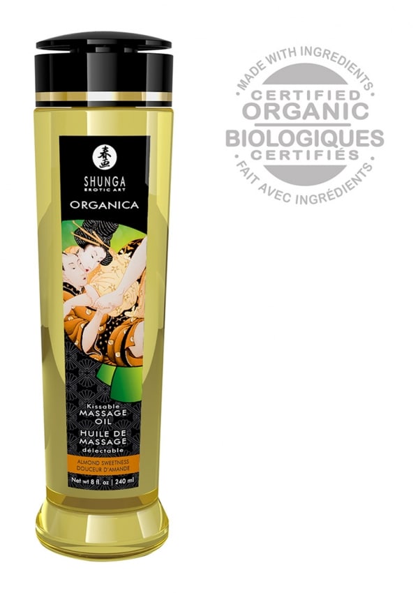 Organica Almond Sweetness Likbare Massageolie