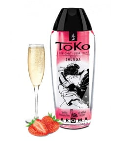 Shunga - Toko Glijmiddel - Strawberry Sparkling Wine - 165 ml