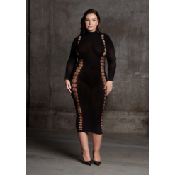 Carme XI - Jurk met Col - Plus Size