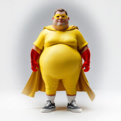 Super Dicky - Sleutelhanger - Geel