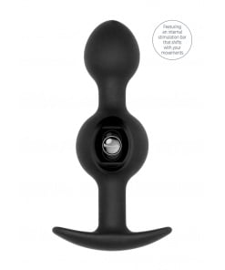 N0. 90 - Zelf penetrerende Buttplug - Zwart