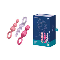 Satisfyer Buttplug Set van 3 - Multicolor
