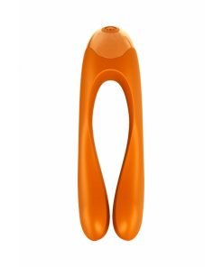 Satisfyer Candy Cane Vingervibrator - Oranje