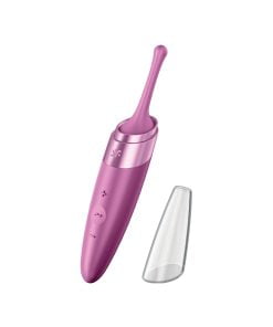 Satisfyer - Clitoris Stimulator Twirling Delight - Berry Red