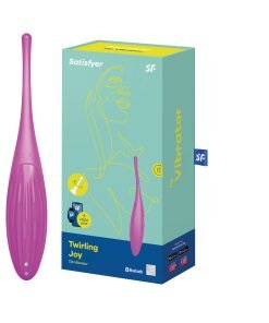 Satisfyer - Clitoris Stimulator Twirling Joy met App - Paars