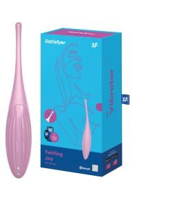 Satisfyer - Clitoris Stimulator Twirling Joy met App - Roze