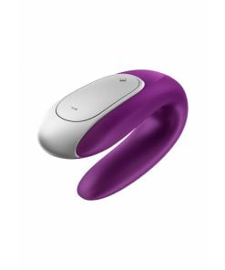 Satisfyer - Double Fun Partner Vibrator - Violet