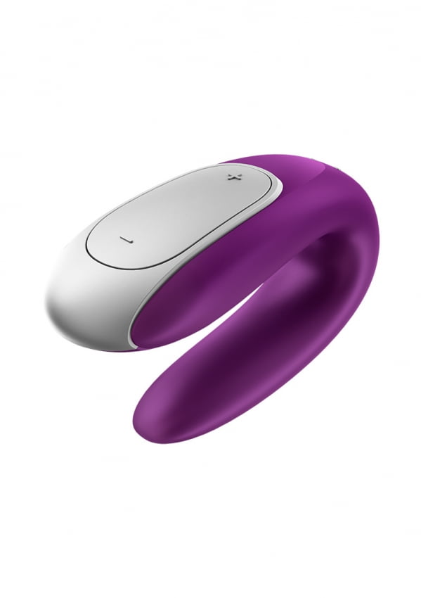 Satisfyer - Double Fun Partner Vibrator - Violet