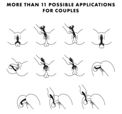 Satisfyer - Endless Fun Partner Vibrator - Wit