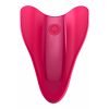 Satisfyer High Fly Finger Vibrator - Rood