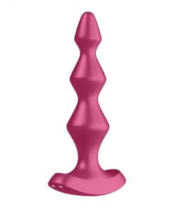 Satisfyer - Lolli Plug 1 - Vibrating Anal Plug - Rood