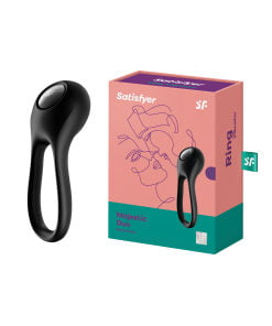 Satisfyer - Majestic Duo Vibrerende Cockring - Zwart